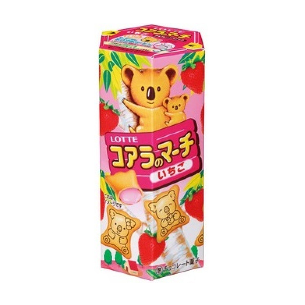 Lotte Koala No March-Strawberry Chocolate