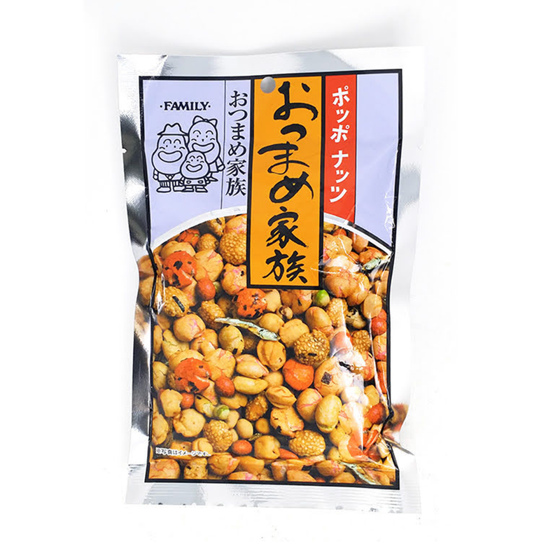 Pop Nuts Mame Kazoku (Mixed Crackers with Dried Fish)